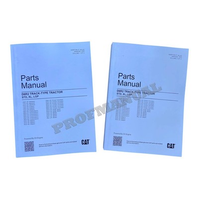 Caterpillar Cat D6R2 STD XL LGP Track Type Tractor Parts Catalog Manual SEBP7236