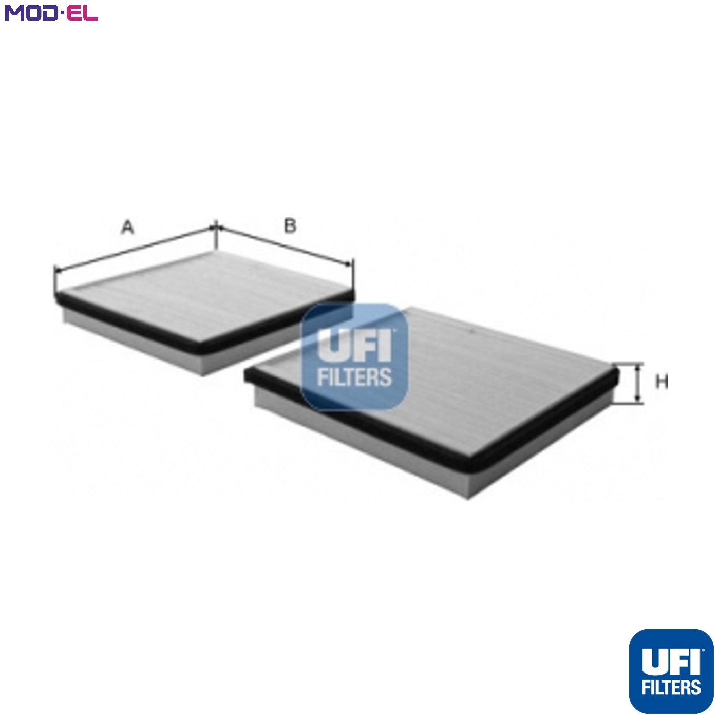 FILTER CABIN AIR 53.037.00 FOR RENAULT ESPACE/III/Mk AVANTIME G8T716 2.2L 4cyl - Image 2