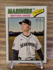 Bryan Woo 2026 Topps Heritage #99 Seattle Mariners