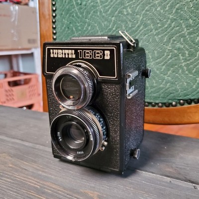LUBITEL 166B Vintage Camera Soviet Union TLR Medium Format 6x6 LOMO.