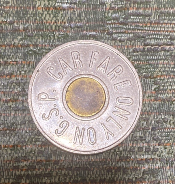 New Jersey Garden State Parkway  car transit token
