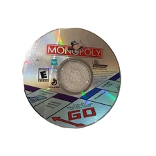 Monopoly CD-ROM (Windows PC, 2001) Hasbro General Mills Infogrames AOL