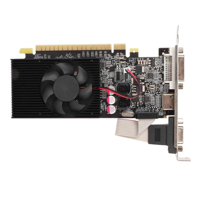 _GT730 2GB GDDR3 Graphics Card Single Cooling Fan 64 810MHz 1000MHz Graphics