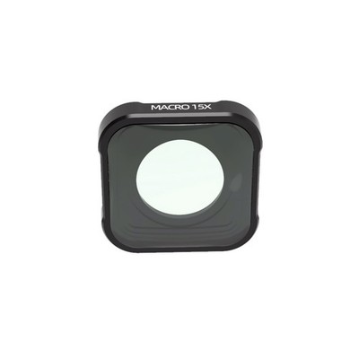 HD 15X Macro Close up Camera Lens For gopro hero 9 black Optical Glass Lens Vlog