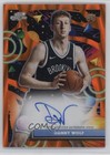 2025 Topps Cosmic Chrome Danny Wolf Orange Galactic Refractor (RAW)