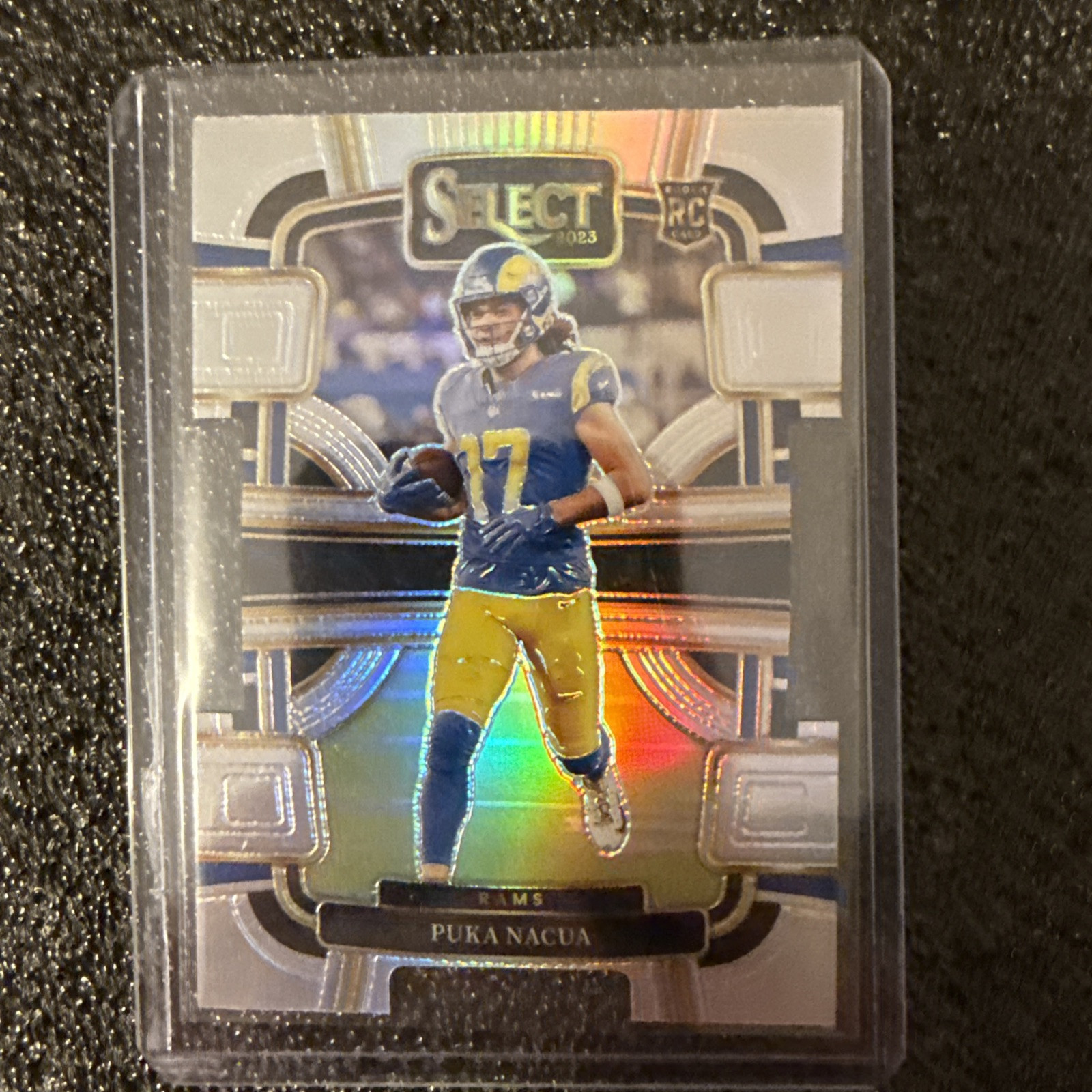 2023 Panini Select - Concourse Silver Prizm Die-Cut #56 Puka Nacua (RC)