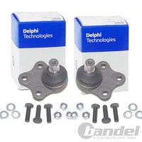 2X Delphi Traggelenke Vorne Unten AußEn Passend FÜR Ford Fiesta Fusion Mazda 2