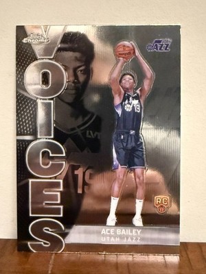 2025-26 Topps Chrome - Voices Ace Bailey #VS-10 (RC)