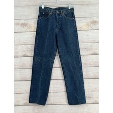Vintage 80s Calvin Klein Jeans Mens 29 Dark Wash Made in USA Straight Leg