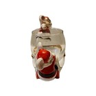 Fitz & Floyd Christmas Mouse on Sled Votive Candleholder Made In Japan — photo 4