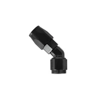 AT804506ERLP Earl's 45 Degree Swivel-Seal® Hose End -6 AN - Black - Clamshell