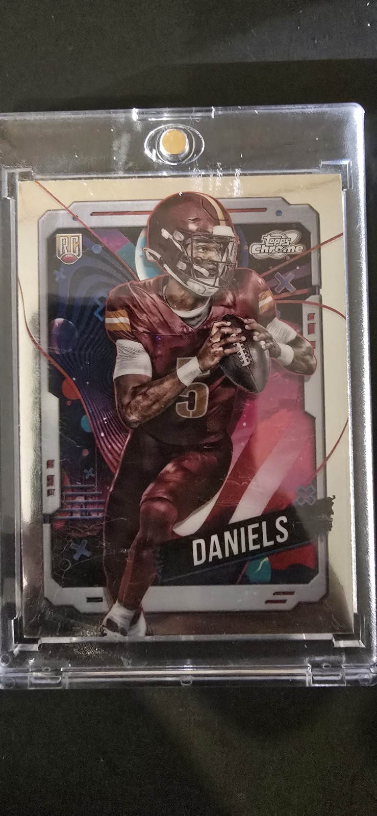 Topps 2024 Cosmic Chrome Jayden Daniels #196 Rookie Washington Commanders NFL