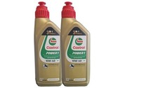Castrol  10W40 Power1 Motoröl  4T Motorrad Öl 10W-40 4-Takt HC Synthese 2Liter
