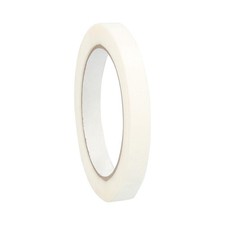 3/4" x 60 Yds White Tensilized Strapping Tape 192 Rls Fiberglass Tape 2.8 Mil