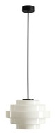 Pendelleuchte Esstisch Glas Weiß KüChe E27 Rund B:28 Cm HäNgelampe Esszimmer