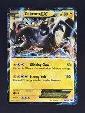 LP Zekrom EX BW38 Black & White Black Star Promo Holo Pokemon card English
