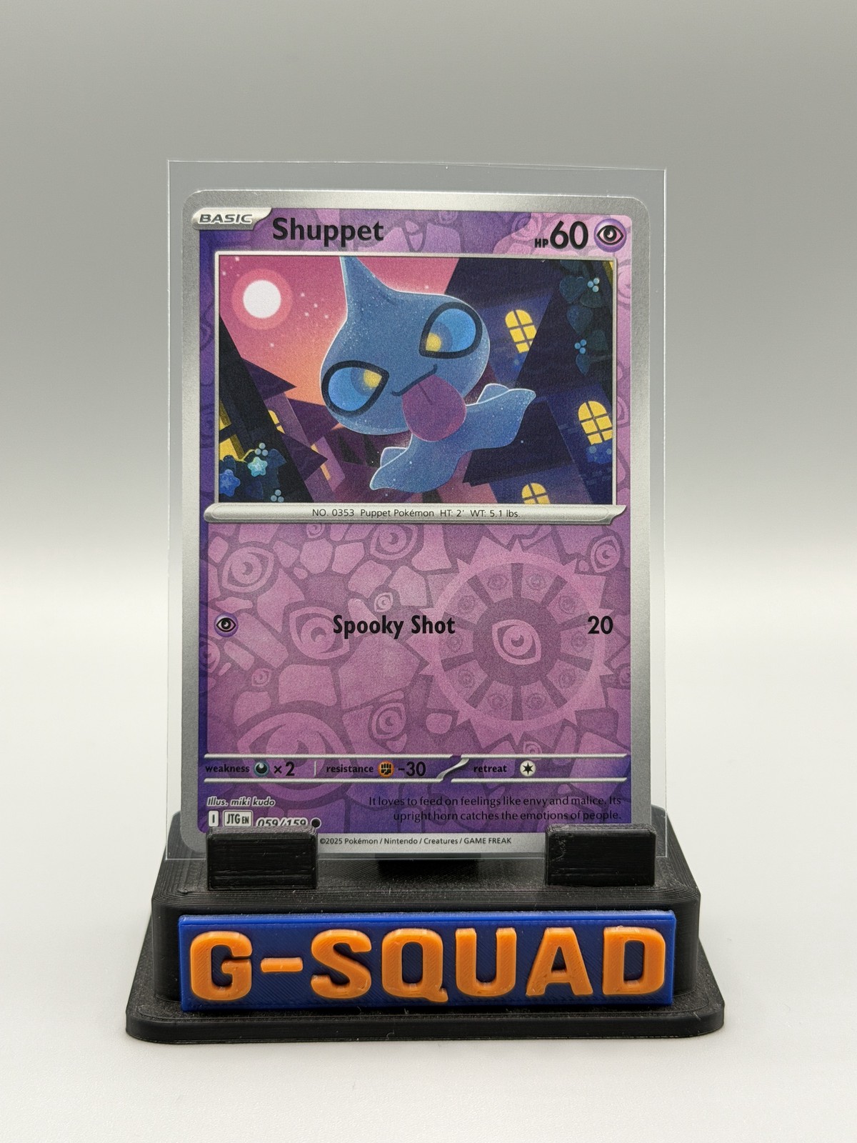 SV09: Journey Together #059/159 Shuppet Reverse Holo