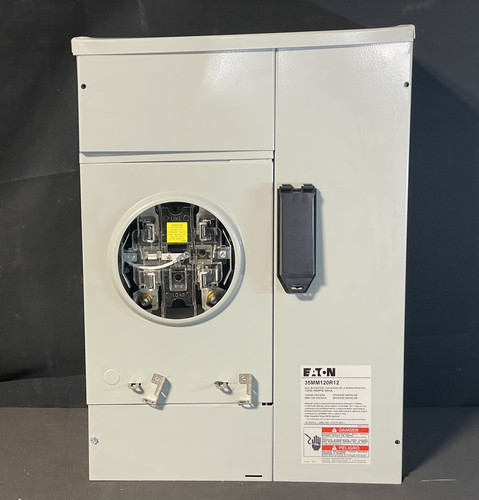 Eaton 35MM120R12 Meter Module Base Socket 12000A Max 120/240v 225A New Open Box