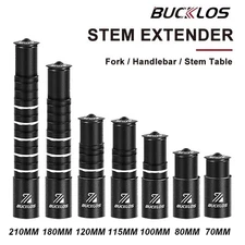 BUCKLOS Bike Handlebar Stem Riser Extender Aluminum Alloy Fork Stem Extension