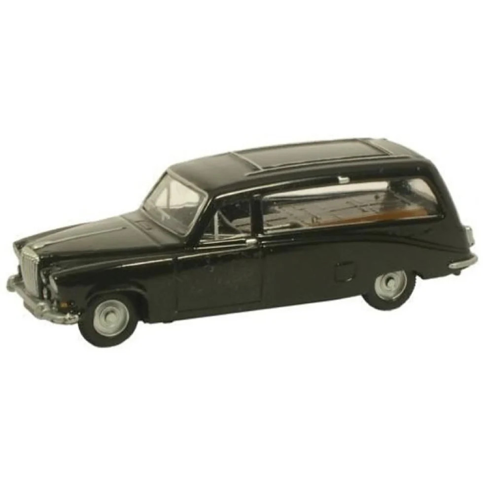 Oxford Diecast NDS002 Black Hearse Daimler DS420 - 1:148 N Scale