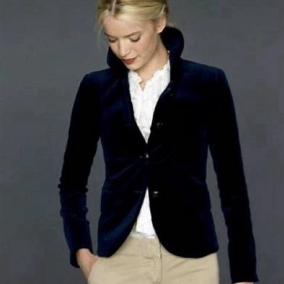 J. Blazer Crew Velvet Bella preto tamanho 4 - Imagem 2 de 4