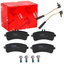 TRW BREMSBELÄGE + WARNKONTAKT HINTEN passend für AMG GT X290 + C-KLASSE W205