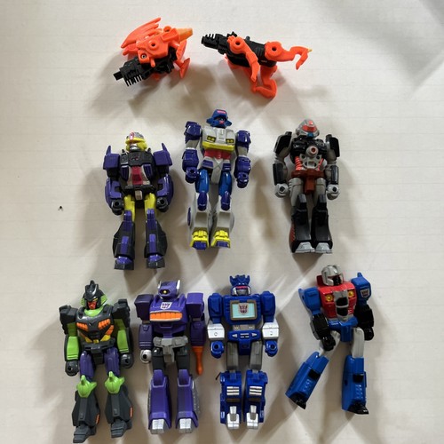 Vintage Transformers Action Masters Figures Lot of G1 Era Robots Mixed 1990