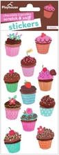 Paper House Scratch And Sniff Stickers-Chocolate Cupcakes