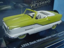 Vitesse 1/43 Nash Metropolitan Open Convertible 1959 GreenWhite Collectables 17+