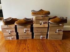 New men's Ugg Burree Koolaburra suede slippers 8 10 11 12 13 chestnut brown