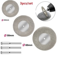 Diamant Kreissägescheibe 40mm/50mm/60mm & Verlängerungsstab, zum Trennen von H