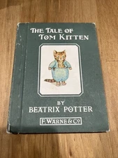 Vintage The Tale Of Tom Kitten By Beatrix Potter F.Warne & Co.
