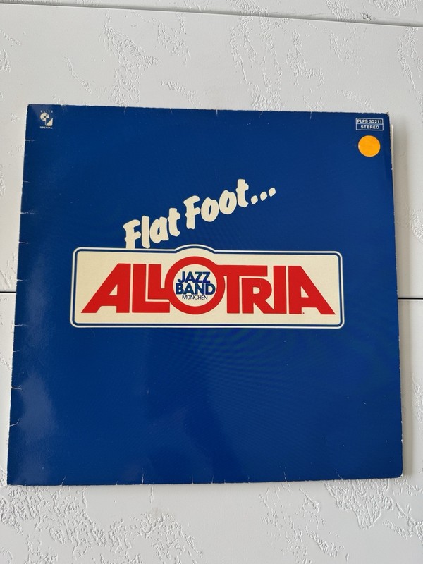 Allotria Jazzband Flat Foot LP 1983 Elite Special PLPS 30211 Jazz Vinyl