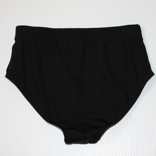 Capezio Girl's Team Basics Briefs for Dance Cheerleading in Black & size M (7-8) - Picture 3 of 5