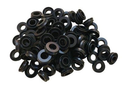 Lot 100 Rubber Wheel Cylinder Rings 15/16'' A2151696 (BC4522R)