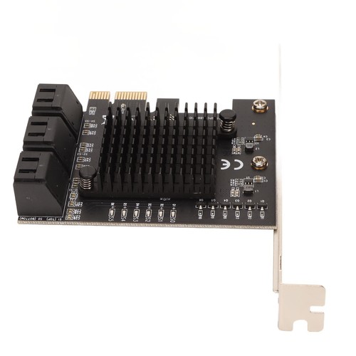 Pcie 3 0 Auf 6 Ports Erweiterungskarte 6Gbps Pci Express X4 X8 X16 Plug NTS - Bild 19 von 22