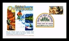 US COVER GREAT OUTDOORS BIKING FIRST DAY ISSUE PANDA CACHET