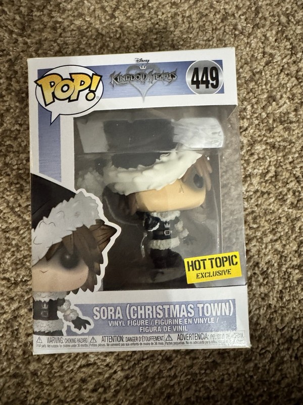 Funko Pop! Vinyl: Kingdom Hearts - Sora (Christmas Town) - Hot Topic (Exclusive)