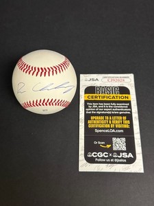 ROCH CHOLOWSKY SIGNED RAWLINGS NCAA BASEBALL BALL W/ JSA COA AUTO TOP PROSPECT