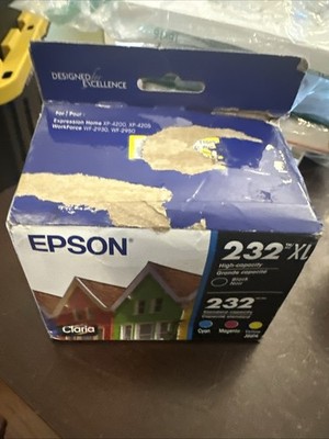 Epson 232XL-232 ink cartridges - Open Box Sealed Cartridges
