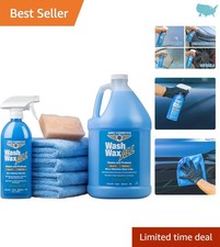 High Performance Waterless Wash Wax Kit - Aircraft Quality, 144oz UV Shield