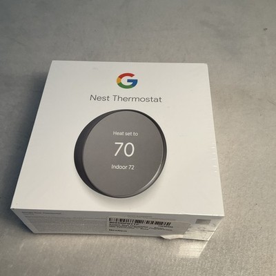 Google Nest Thermostat Snow Model G4CVZ New Sealed