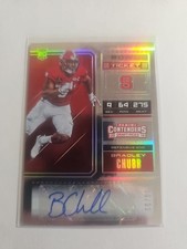 BRADLEY CHUBB 2018 PANINI CONTENDERS DRAFT BOWL TICKET AUTO RC SP /99 BILLS
