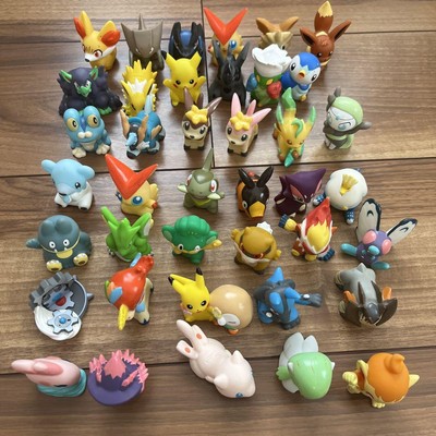 Pokemon Mini Figur Soft Vinyl Figur Fingerpuppe Ware Lot 40 Set Sale