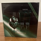 Aura Mugler by Thierry Mugler Set 1.7oz/50ml EDP Spray +Lotion + Shower Milk NEW