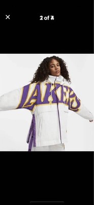 Nike X Ambush Womens Los Angeles Lakers NBA Collection Jacket DB1617-121 Size M