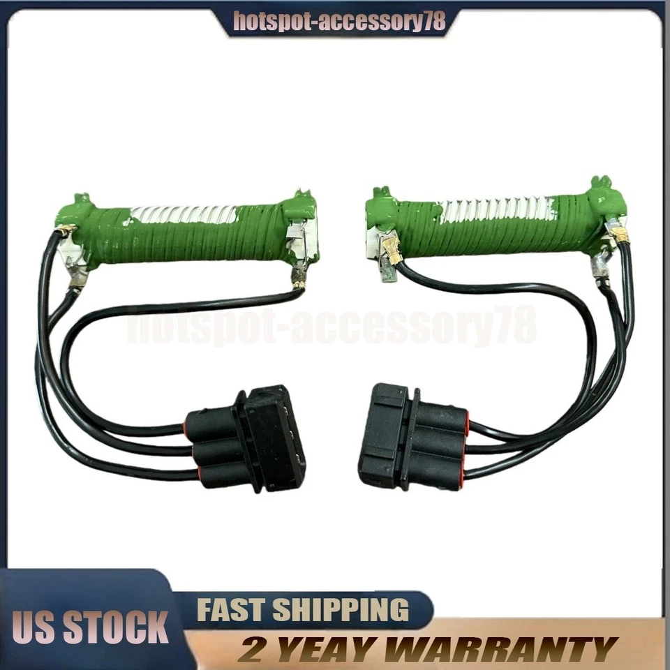 2 piezas 701959263D NUEVO Motor Ventilador Resistencia Para VW EuroVan Transporter 93-03 Foto 2 de 4