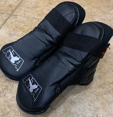 Kids ATA Taekwondo Foot Protectors Instep Pads Sparring Gear Size Kids 7