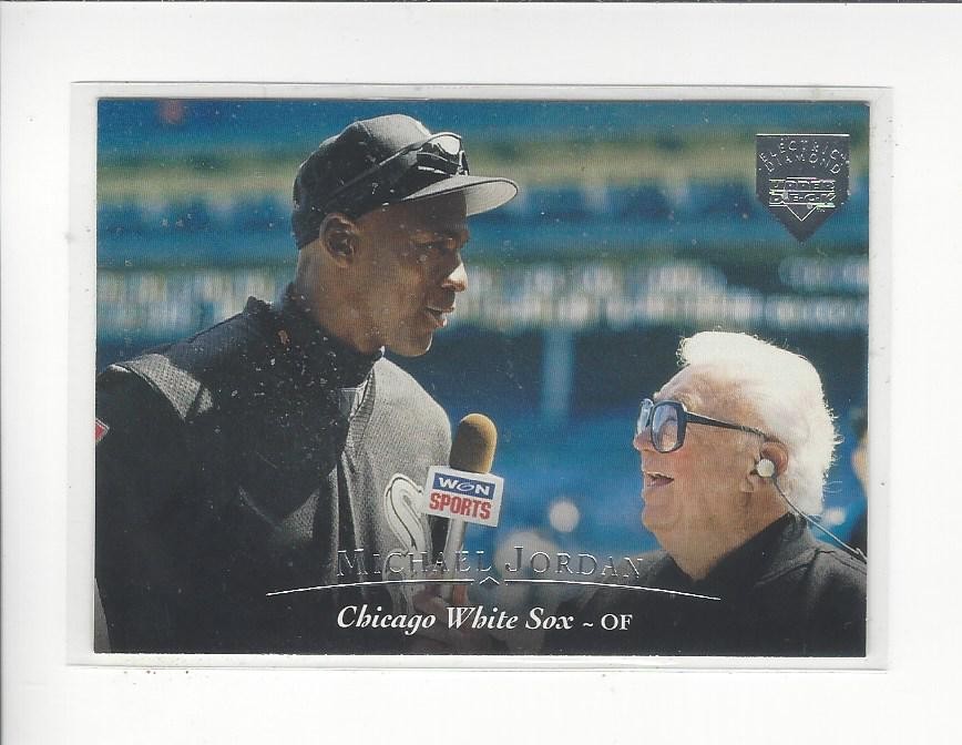 1995 Upper Deck Electric Diamond #200 Michael Jordan White Sox