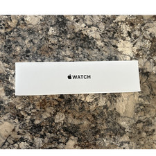 Apple Watch SE 44mm Midnight Aluminum Case Sport Band GPS Water Resistant